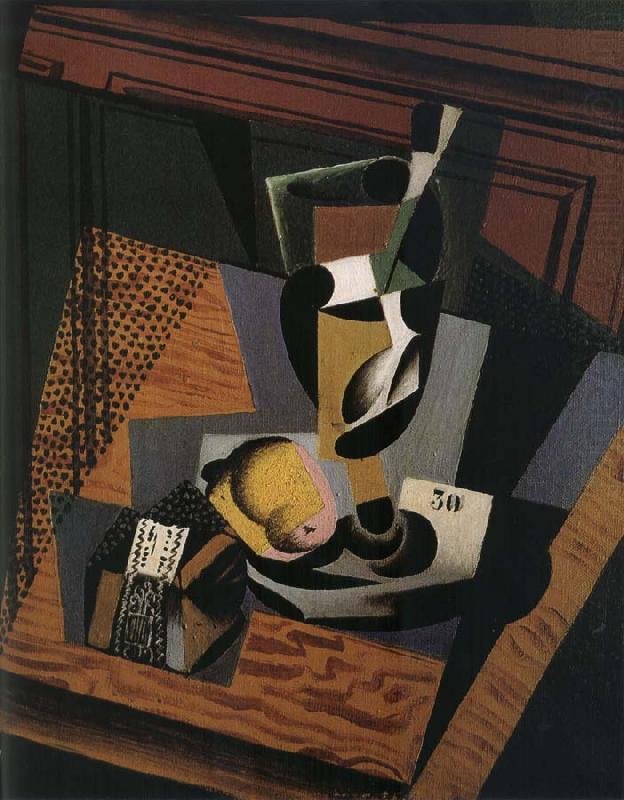 Juan Gris The still lief having cut and tobacco china oil painting image